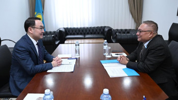 Фотография к новости: Қазақстан мен ЮНИСЕФ балалар құқығын қорғау саласындағы ынтымақтастықты талқылады