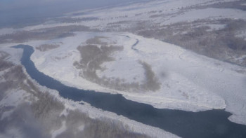 Фотография к новости: Су тасқыны қаупі бар аумақтарға әуеден тексеру жүргізілді