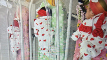 Фотография к новости: Атырауда жылдың алғашқы үшемі дүниеге келді