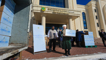 Фотография к новости: Тәуелсіздіктің 35 жылдығына 35 мың азық-түлік себеті таратылмақ