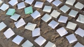 Фотография к новости: Жетісуда ірі есірткі нүктесі жойылды: 111 орама гашиш тәркіленді