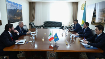 Фотография к новости: Қазақстан мен Италия арасындағы сауда көлемі 17 млрд долларға жетті