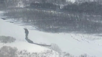 Фотография к новости: ШҚО-да су тасқыны қаупі бар аумақтарға әуеден барлау жүргізілді