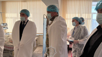 Фотография к новости: Щучинскідегі жарылыс: Министр оқиға орнына барды