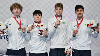 Фотография к новости: Қазақстан құрамасы семсерлесуден Азия чемпионатында қола медальға ие болды