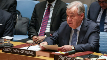 Фотография к новости: БҰҰ Бас хатшысы: Бұл – халықаралық бейбітшілік пен қауіпсіздікке үлкен қауіп