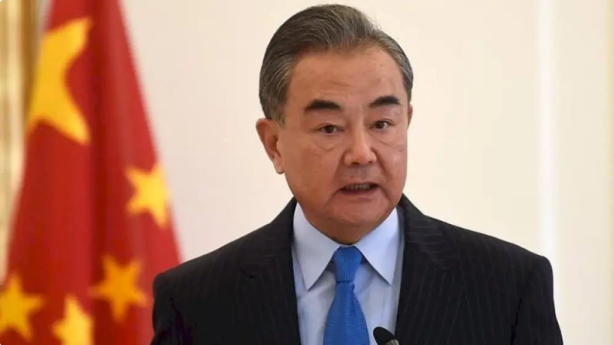  Қытайдың сыртқы істер министрі Ван И. / Синьхуа