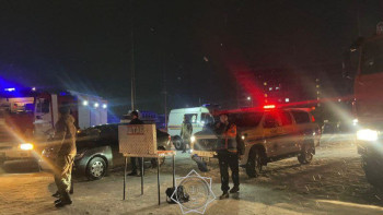 Фотография к новости: Семейде ойын-сауық орталығындағы өрт толық сөндірілді