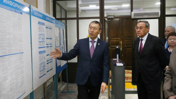 Фотография к новости: Референдум: Алматыдағы учаскелердің дайындығы тексерілді