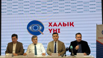 Фотография к новости: Тәуелсіз бақылаушылардың болуы  – қоғамдық жауапкершілік: "Халық үні" тобы референдумды бақылайды