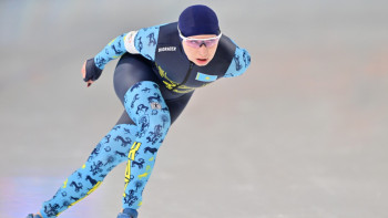 Фотография к новости: Конькимен жүгіруші Надежда Морозова әлем чемпионатында үздік ондыққа енді