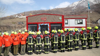 Фотография к новости: Алматы тауларында бірегей құтқару кешені ашылды