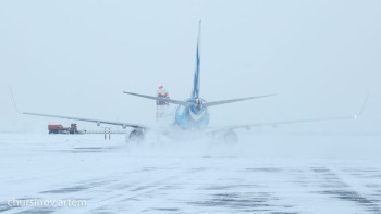 Фотография к новости: Астана әуежайында 20 рейс кешігіп жатыр