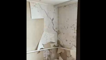 Фотография к новости: Өскеменде коммуналдық апат салдарынан бірнеше үйдің қабырғасы жарылды