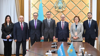 Фотография к новости: ТүркПА байқаушылары Қазақстандағы референдумды бақылайды