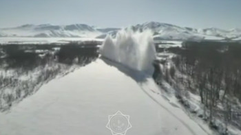 Фотография к новости: ШҚО-дағы өзендерде мұз жару жұмыстары жүргізілді