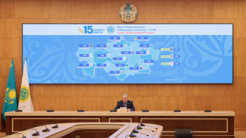 Фотография к новости: Орталық референдум комиссиясында жұмыс қалай жүріп жатыр – фоторепортаж