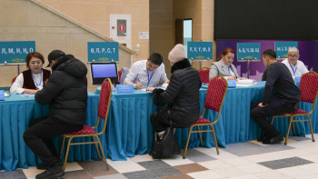 Фотография к новости: Учаскеге алғашқылардың бірі болып келгім келді: №50 референдум учаскесіне 2995 адам тіркелген