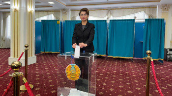 Фотография к новости: Аида Балаева референдумда дауыс берді