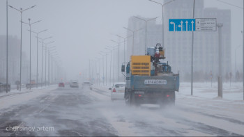 Фотография к новости: Тұман және көктайғақ: 13 өңірде дауылды ескерту жарияланды