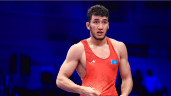 Фотография к новости: Ризабек Айтмұхан жаңа салмақта жеңімпаз атанды