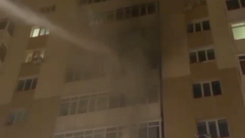 Фотография к новости: Елордада көпқабатты тұрғын үйдегі өрт жедел сөндірілді