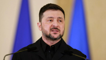 Фотография к новости: Келіссөздер қайта бастала ма? Зеленский жаңа мәлімдеме жасады