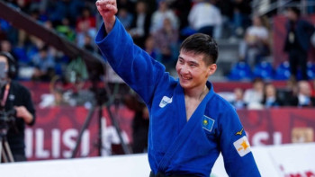 Фотография к новости: Grand Slam турнирі: Дзюдошы Нұрқанат Серікбаев алтын медаль жеңіп алды