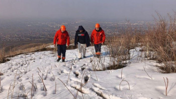 Фотография к новости: Алматы тауларында туристер адасып кетті