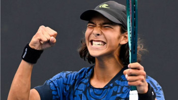 Фотография к новости: Әмір Омарханов Тунистегі ITF M15 турнирінің чемпионы атанды