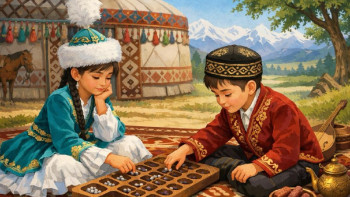 Фотография к новости: "Ханталапай" сайысына 350 мыңнан астам бала қатысты