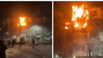 Фотография к новости: Шахтинскідегі 5 қабатты үйде төтенше жағдай: бес полицей мен үш тұрғын зардап шекті