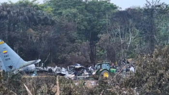 Фотография к новости: Колумбиядағы ұшақ апаты: Құрбандар саны 66-ға жетті