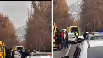 Фотография к новости: Алматыда тағы да жол апаты болды