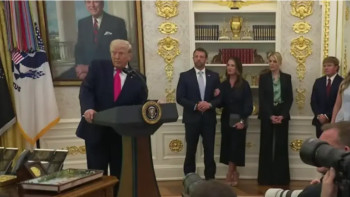 Фотография к новости: "Біз бұл соғыста жеңіске жеттік": Трамп АҚШ-тың Иранмен "дәл қазір" келіссөз жүргізіп жатқанын мәлімдеді