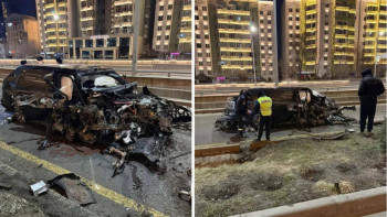 Фотография к новости: Алматыдағы жол апаты: Полиция қызметкерлері де тексеріледі