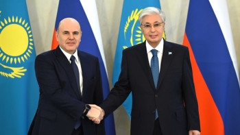 Фотография к новости: Тоқаев Ресей Премьер-министрі Михаил Мишустинді қабылдады