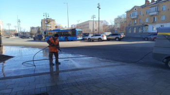 Фотография к новости: Астананың барлық ауданында көктемгі тазалық басталды