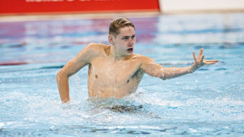 Фотография к новости: Виктор Друзин әртістік жүзуден Әлем кубогы кезеңінің қола жүлдегері атанды