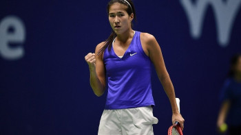 Фотография к новости: Жібек Құламбаева Үндістандағы турнирде жұптық сында финалға шықты