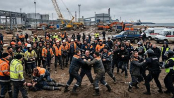 Фотография к новости: Усть-Лугадағы жаппай төбелеске вахташылар пікір білдірді