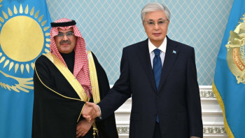 Фотография к новости: Тоқаев Сауд Арабиясының премьер-министрін Қазақстанға шақырды