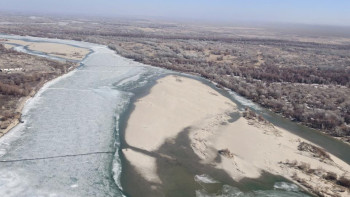 Фотография к новости: Тоғыз өңірдегі 203 учаскеде мұз  жару жұмыстары жүргізілді