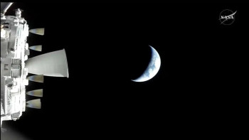 Фотография к новости: Artemis II астронавтары Жердің терең ғарыштан түсірілген фотосын көрсетті