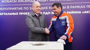 Фотография к новости: Оралда жаңа көпір бой көтереді