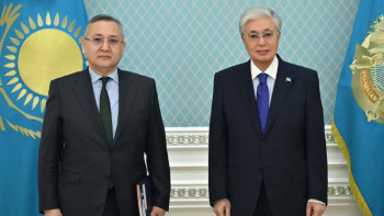 Фотография к новости: Тоқаев ҰҚШҰ Бас хатшысын қабылдады: Қазақстан ұйымды дамытуға қатысты ұсыныстарын айтты