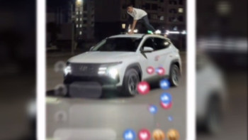 Фотография к новости: TikTok үшін тәуекел: Ақтөбеде көлік төбесінде "шоу" көрсеткендер жауапқа тартылды