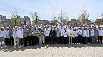 Фотография к новости: Тоқаев «Таза Қазақстан» республикалық экологиялық акциясына қатысты