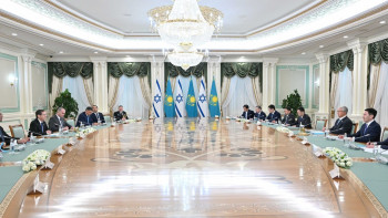 Фотография к новости: Тоқаев: Израиль Қазақстанның егемендігін алғашқылардың бірі болып мойындады