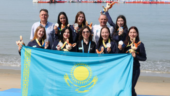 Фотография к новости: Қазақстан құрамасы жағажайдағы Азия ойындарын 8 медальмен аяқтады
